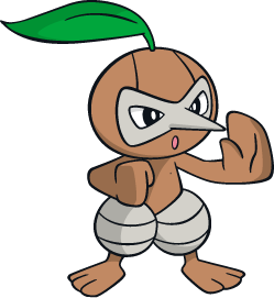 Nintendo Portugal on X: Em #PokemonSwordShield, o Grookey é um Pokémon  chimpanzé do tipo planta e tem tanto de travesso como de curioso! 🍃  #PokemonDirect  / X