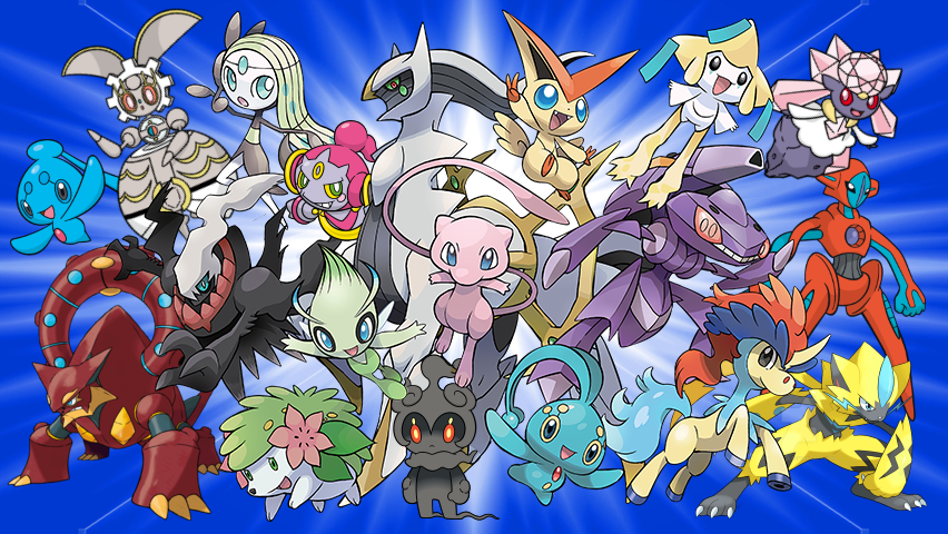 13 Pokémon Míticos/Lendários em Unova (5ª geração) #shorts 