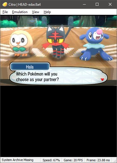Tutorial: Citra Emulator (3DS) Pokemonsunmoon