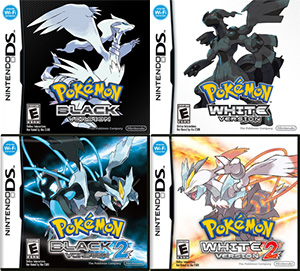 Download: Black, White, Black 2 e White 2 com patch – Pokémon