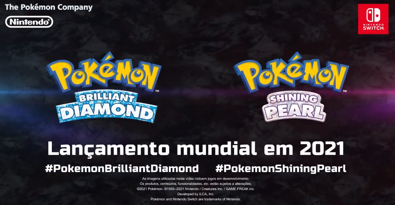 Pokemon BRILLIANT DIAMOND - O Início no Nintendo Switch (Gameplay PT-BR  Português) 