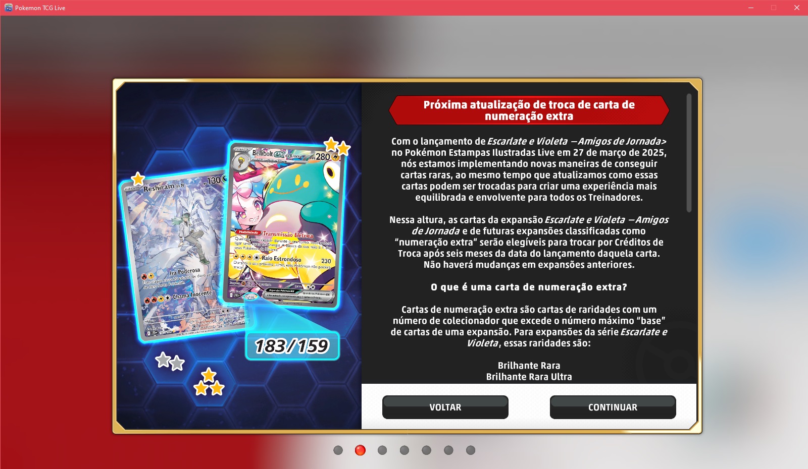 Update de TCG Live traz Melhorias na Jogabilidade & Lembrete de Cosméticos de Eevees da semana